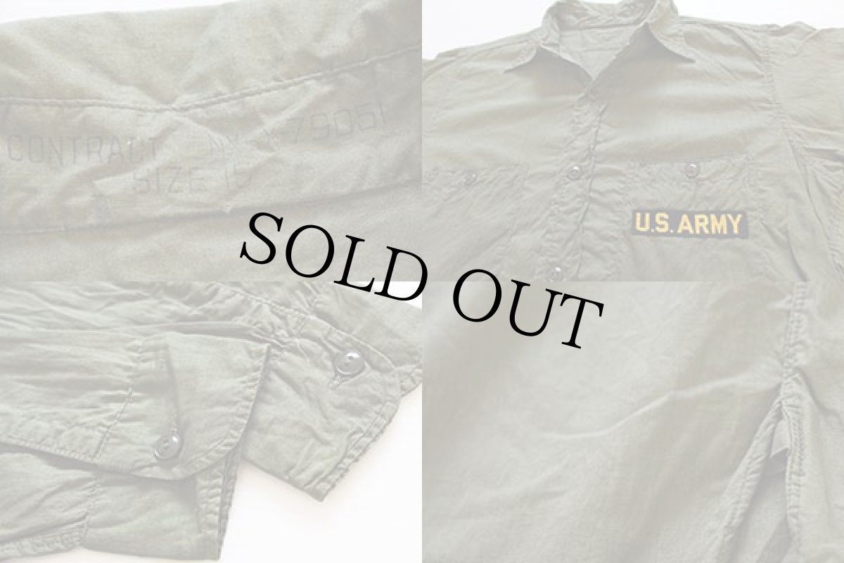 画像3: デッドストック★40s 米軍 USN N-3 コットンポプリンシャツ 15★A (3)