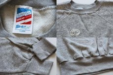 画像4: デッドストック★80s USA製 AMERICAN FLEECE WEAR スウェット 杢グレー XL (4)