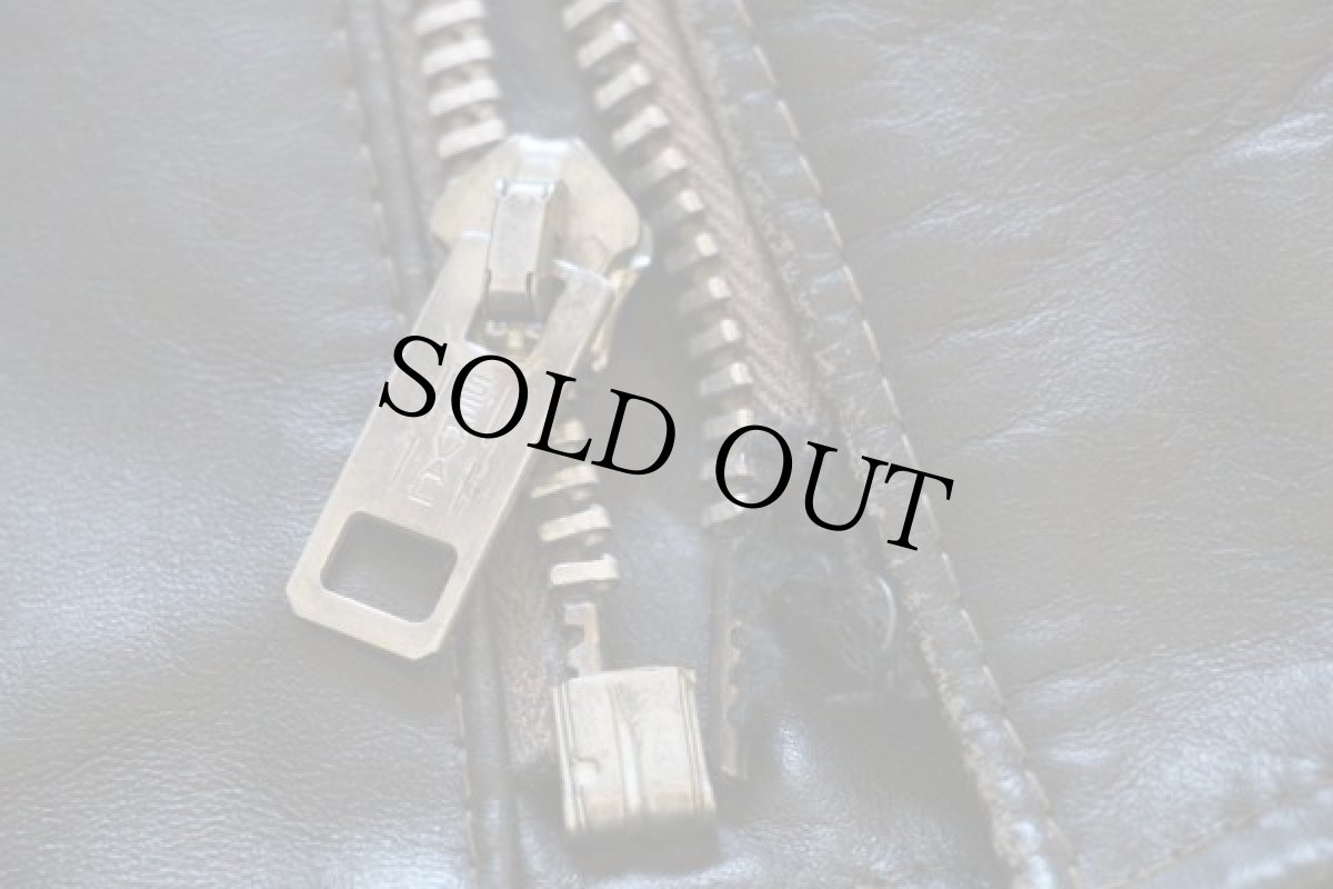 画像8: 70s AMF Harley-Davidsonハーレー ダビッドソン ダブルライダース レザージャケット 40 (8)