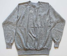 画像2: デッドストック★80s USA製 AMERICAN FLEECE WEAR スウェット 杢グレー XL (2)