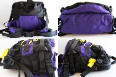 画像2: 90s MOUNTAINSMITHマウンテンスミス DAY PACK ウエストバッグ 紫 (2)