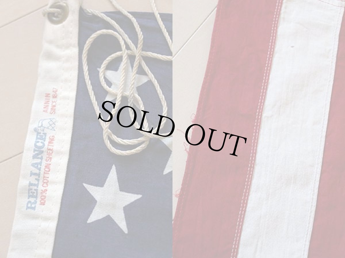 画像3: ビンテージ RELIANCE 50スター アメリカ国旗 星条旗 USA フラッグ (3)