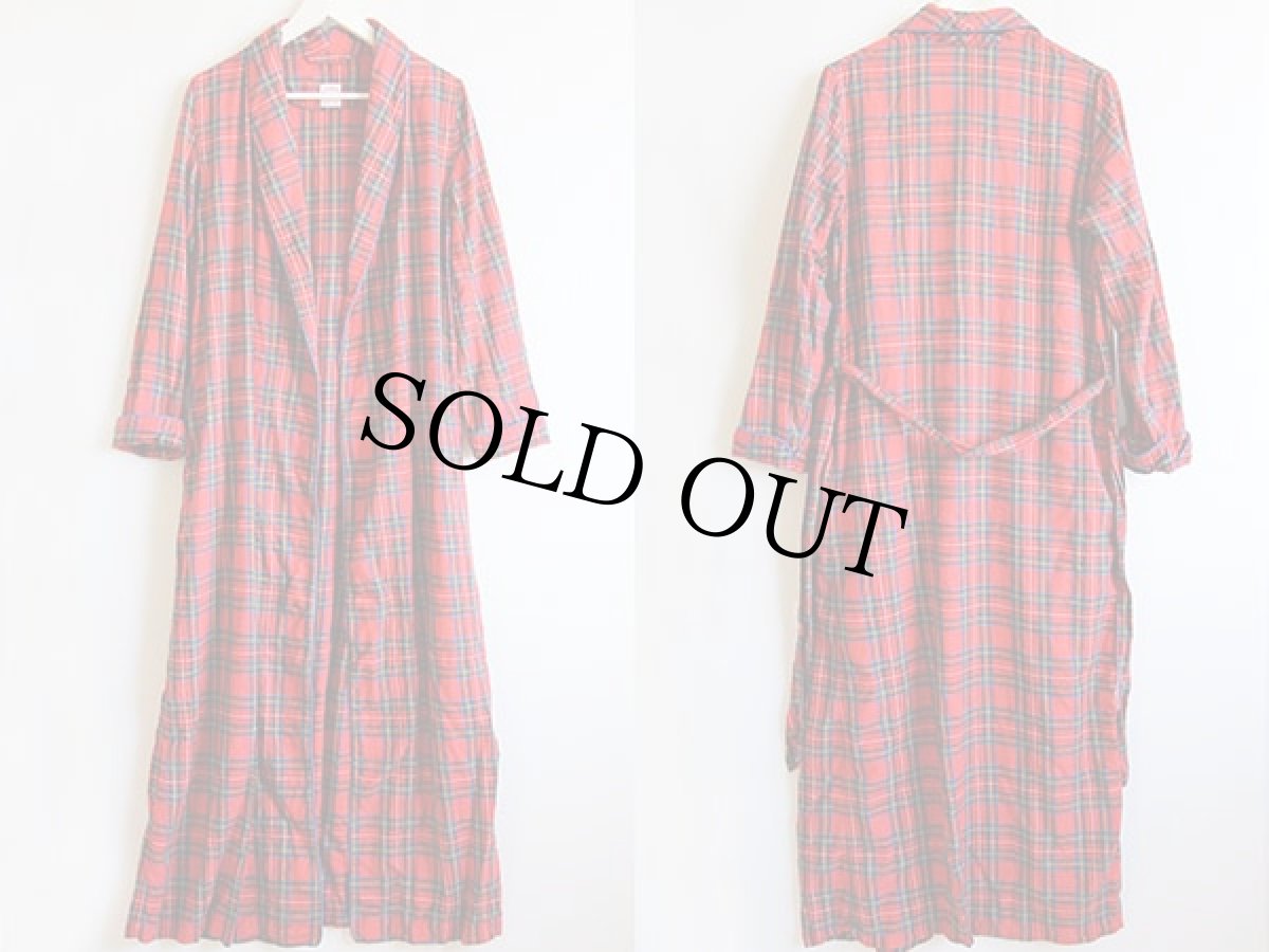 画像2: 90s USA製 Brooks Brothersブルックスブラザーズ チェック ライトネルガウン S  (2)