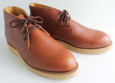 画像1: USA製 REDWINGレッドウイング 595 チャッカブーツ 茶 8 (1)