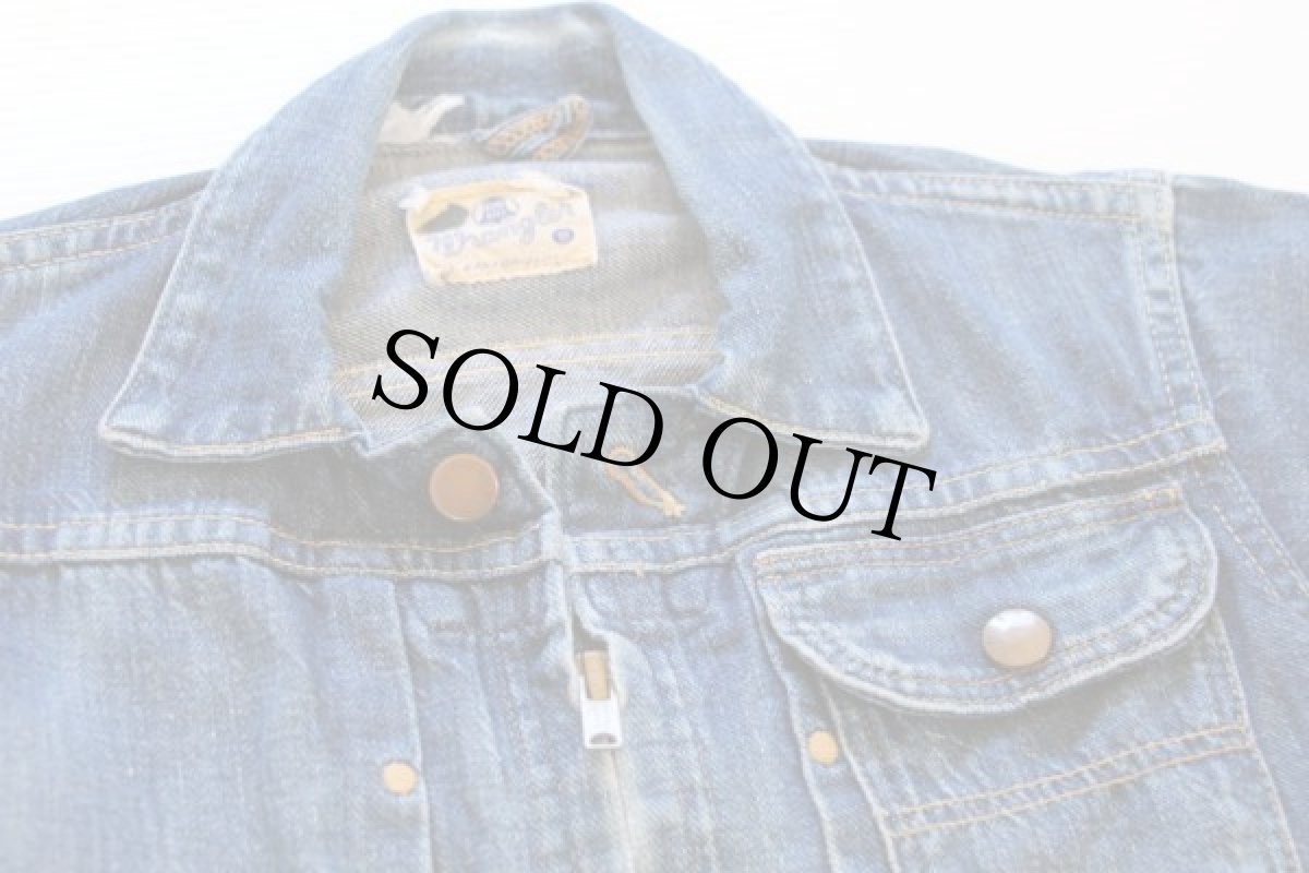 画像3: 50s BLUE BELL Wranglerラングラー 11MJZ デニムジャケット キッズ 8 (3)