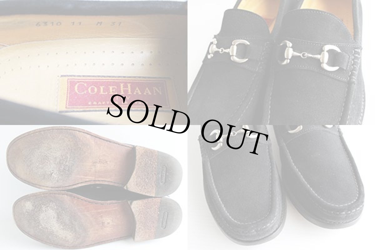 画像3: イタリア製 COLE-HAANコールハーン ビットローファー スエード レザーシューズ★革靴 (3)