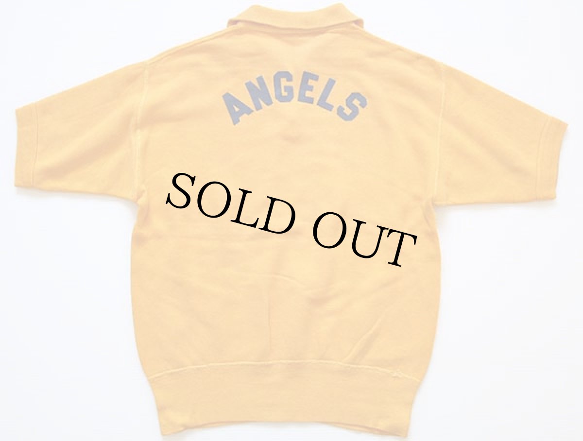 画像2: 60s Southern ハーフジップ 半袖スウェット M (2)