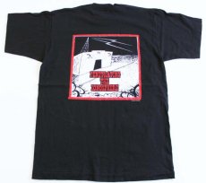 画像2: 90s USA製 ZZ TOP ANTENNA コットン バンドTシャツ 黒 L (2)