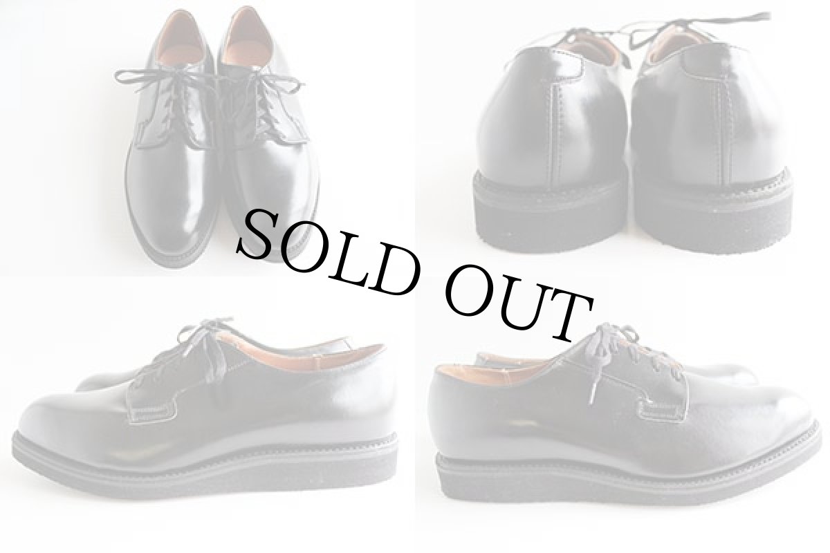 画像2: デッドストック★70s USA製 REDWINGレッドウイング 101 ポストマン レザーシューズ 10E (2)