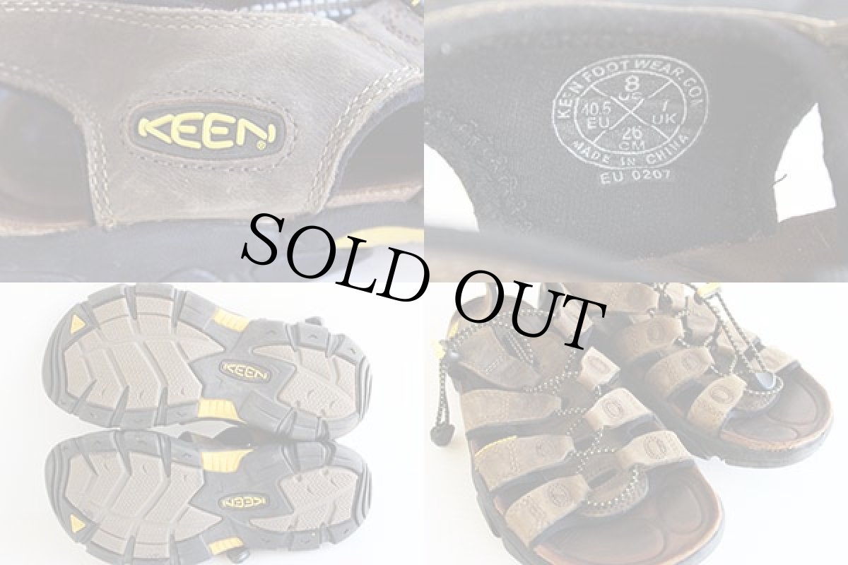 画像3: KEENキーン Daytona WATERPROOF 防水サンダル 茶 26 (3)