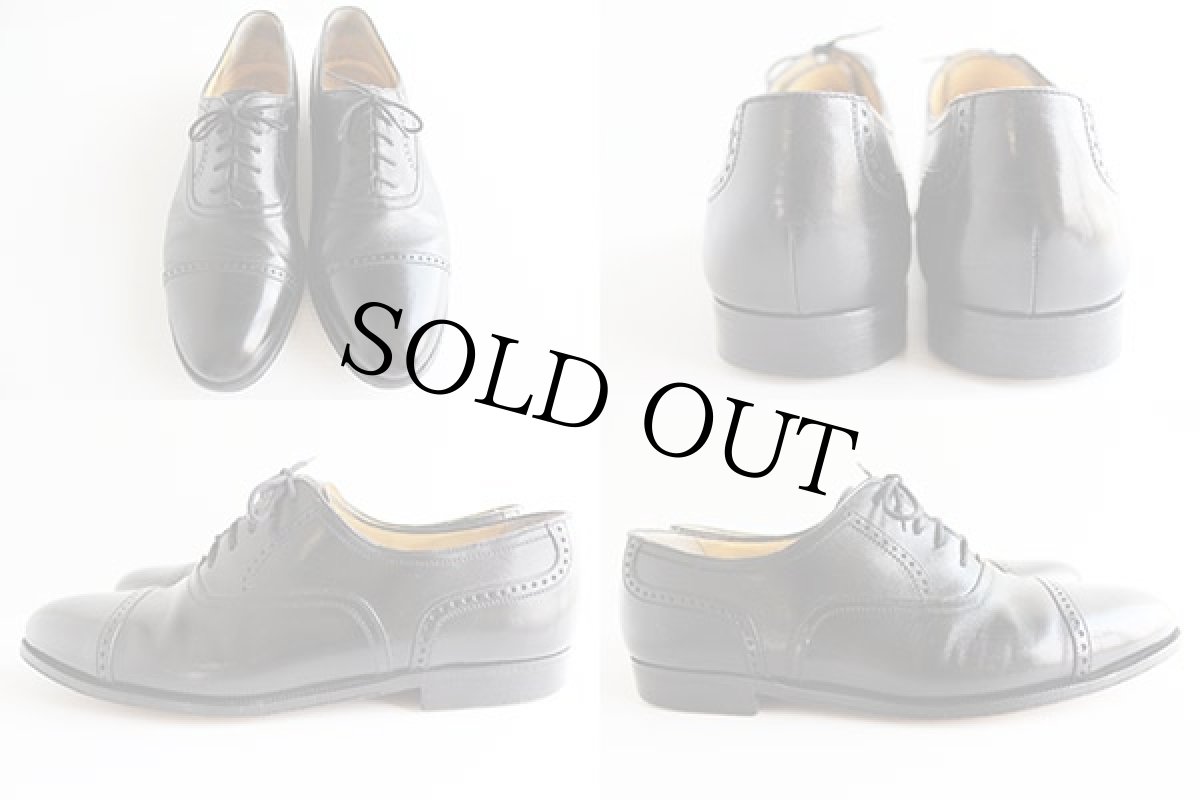 画像2: イタリア製 COLE-HAANコールハーン レザーシューズ 黒 10★革靴 (2)