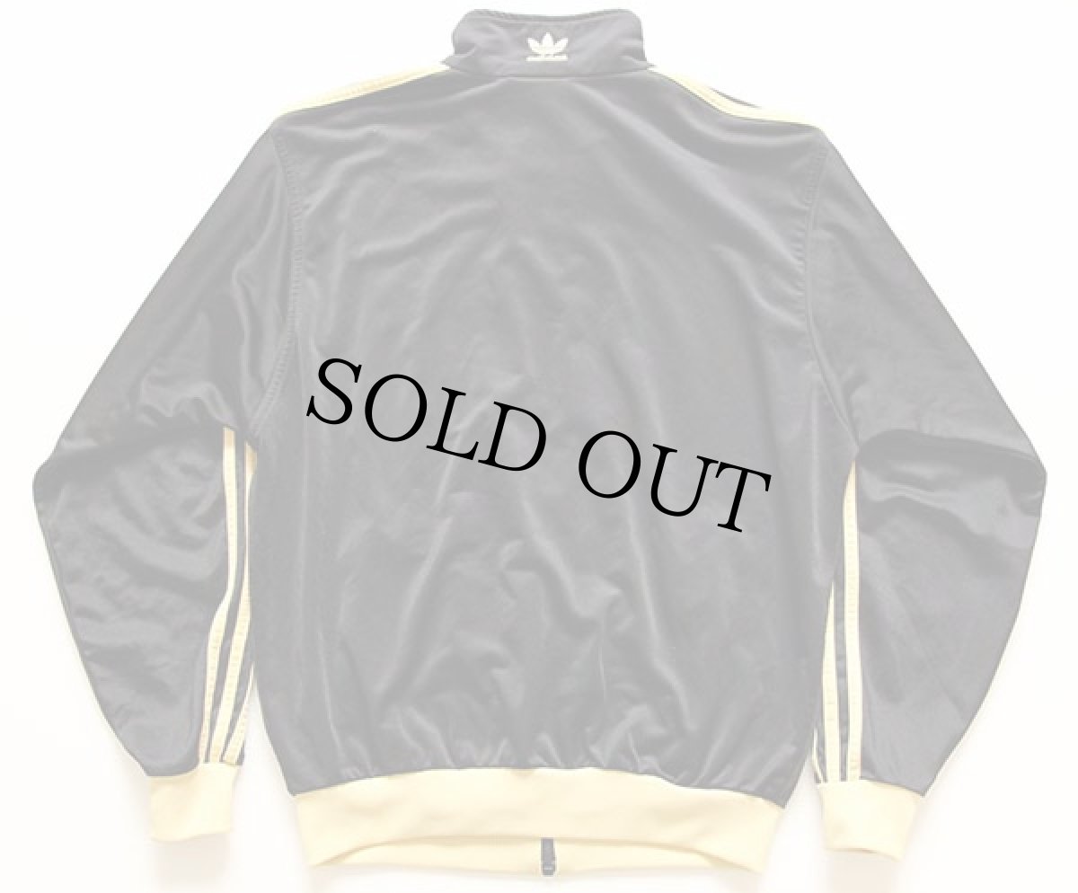 画像2: 80s adidasアディダス ジャージ 黒★トラックジャケット (2)