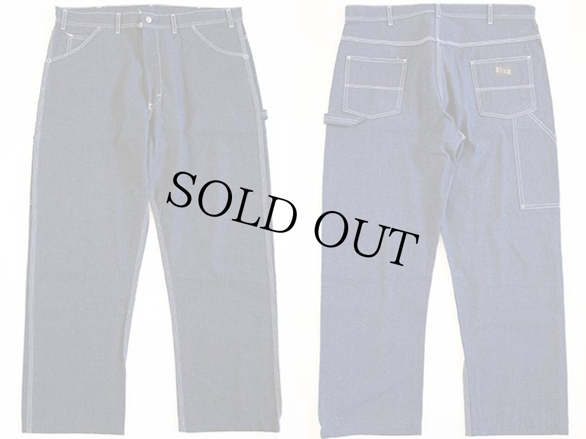 画像2: デッドストック★90s USA製 KEY デニム ペインターパンツ w38 (2)