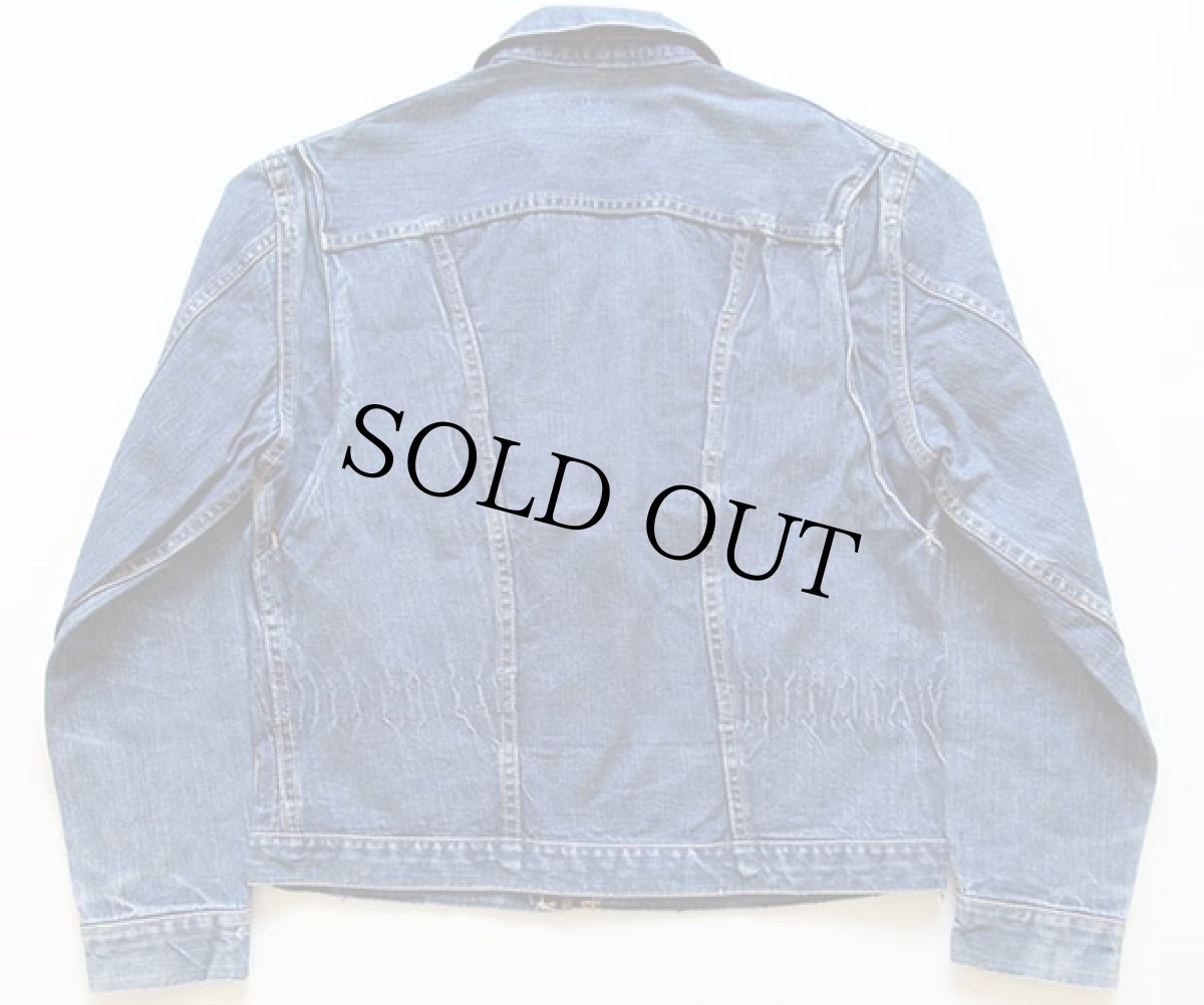 画像2: 60s USA製 Wranglerラングラー 24MJZ デニムジャケット (2)