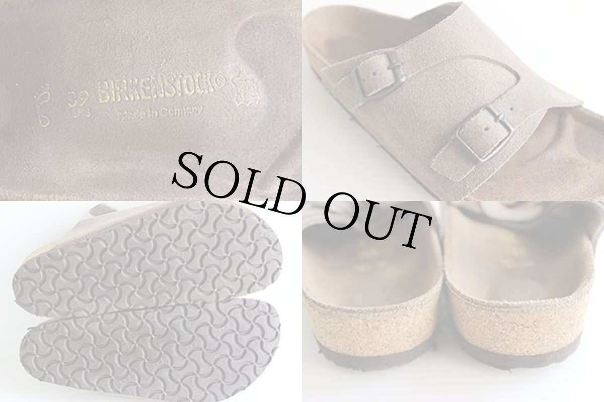 画像3: ドイツ製ビルケンシュトック スエード チューリッヒ 39/25 (3)