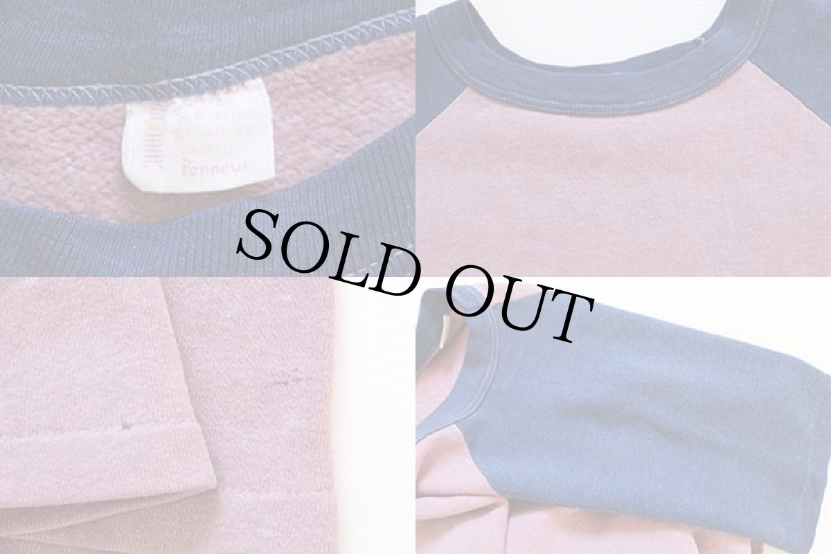 画像3: 60s Penneys TOWNCRAFT ツートン 半袖スウェット (3)