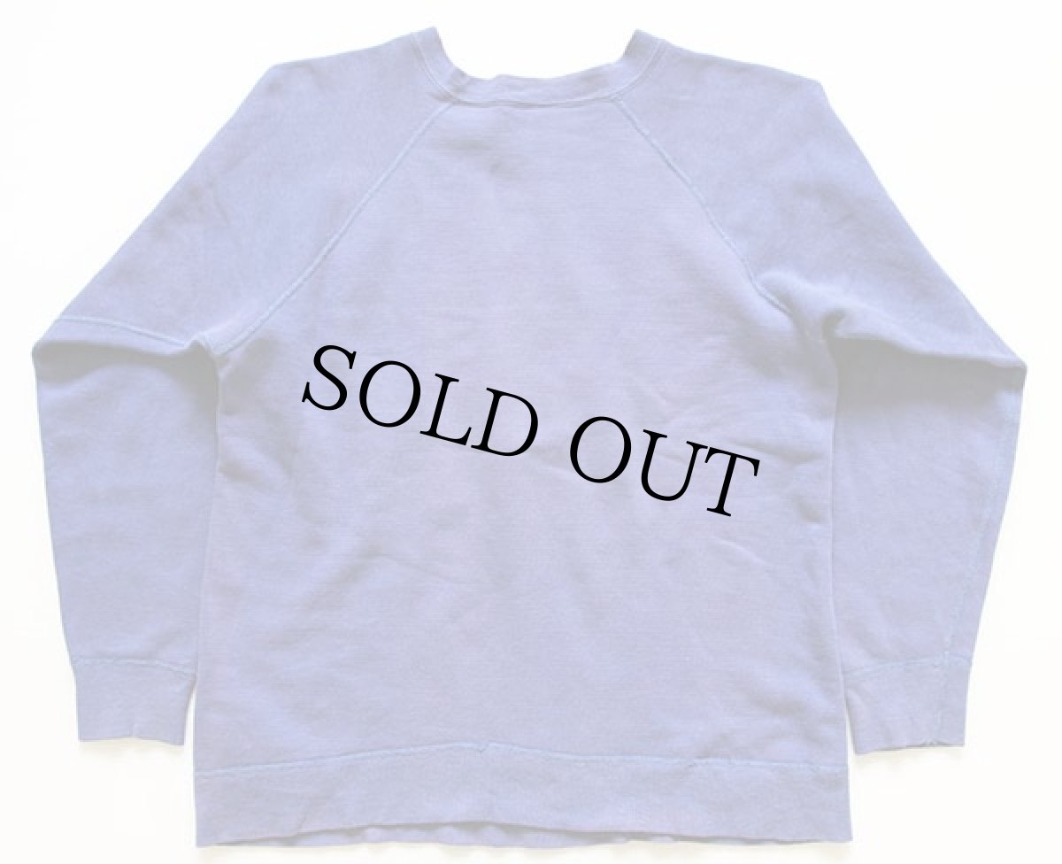 画像2: 60s HANESPORT EDINA スウェット 青紫 L (2)