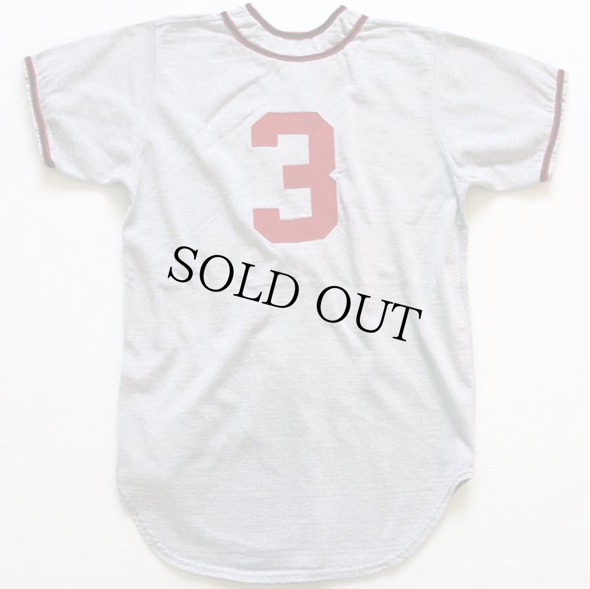 画像2: 50s Gopher ベースボールシャツ グレー 38 (2)