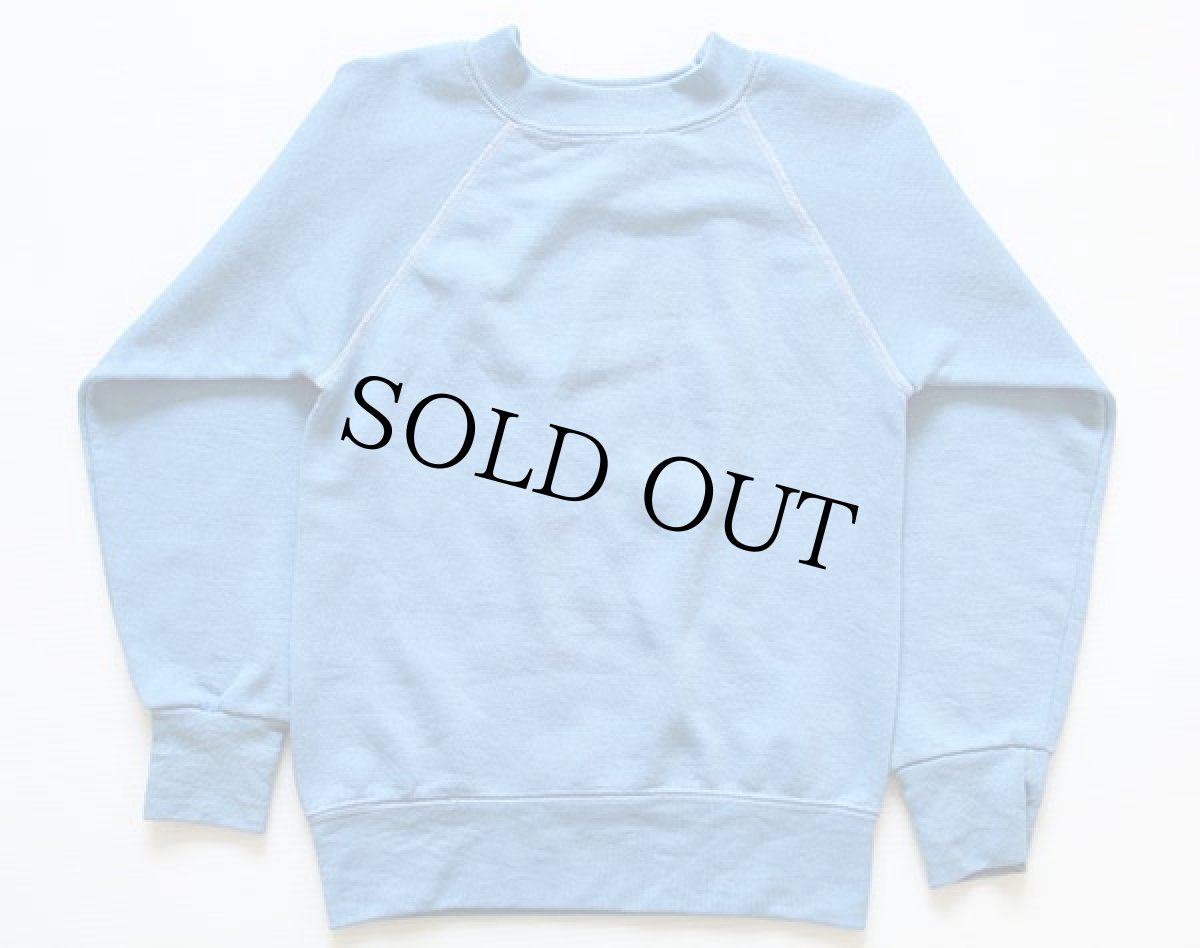 画像2: 80s ミッキー マウス スウェット 水色 L (2)