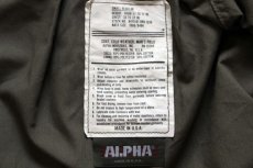画像4: デッドストック★80s USA製 ALPHAアルファ タイガーカモ M-65 フィールドジャケット S-R (4)