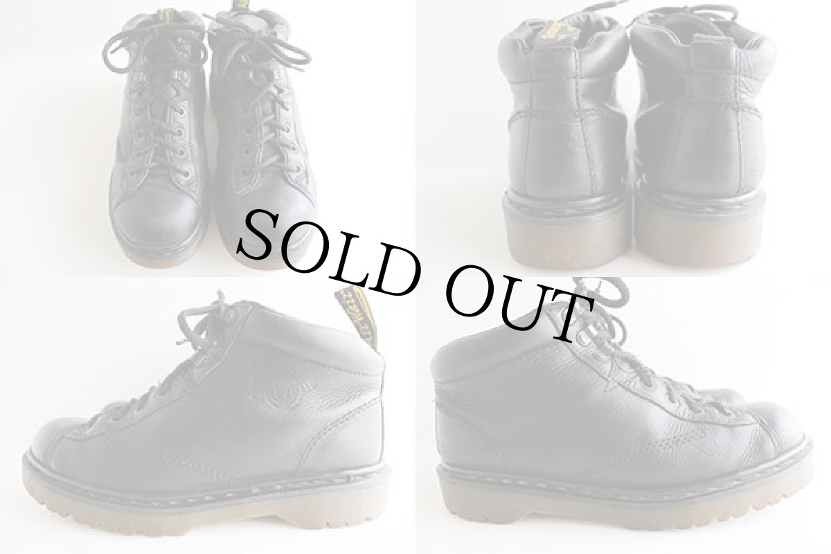 画像2: 英国製 DR.MARTENSドクターマーチン モンキーブーツ 黒 UK10 (2)