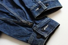 画像6: 60s USA製 Leeリー 91-B JELT DENIMジェルトデニム ワークジャケット 44 (6)