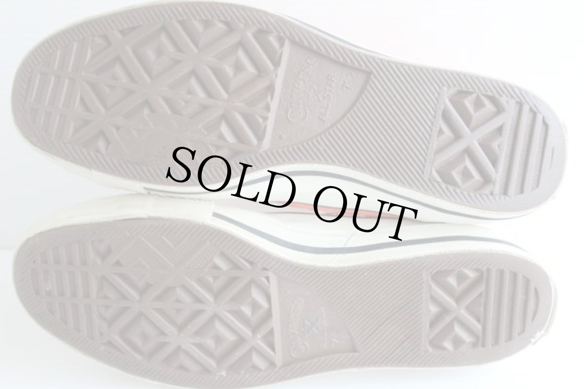 画像6: 80s USA製 CONVERSEコンバース ALL STARオールスターHI 当て布 オレンジ 7.5 (6)