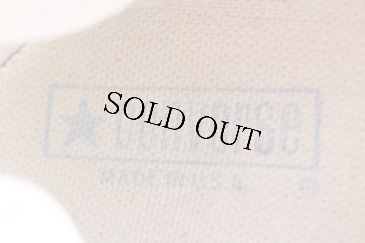 画像4: 80s USA製 CONVERSEコンバース ALL STARオールスターHI 当て布 オレンジ 7.5 (4)