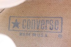 画像4: 80s USA製 CONVERSEコンバース ALL STARオールスターHI 当て布 オレンジ 7.5 (4)