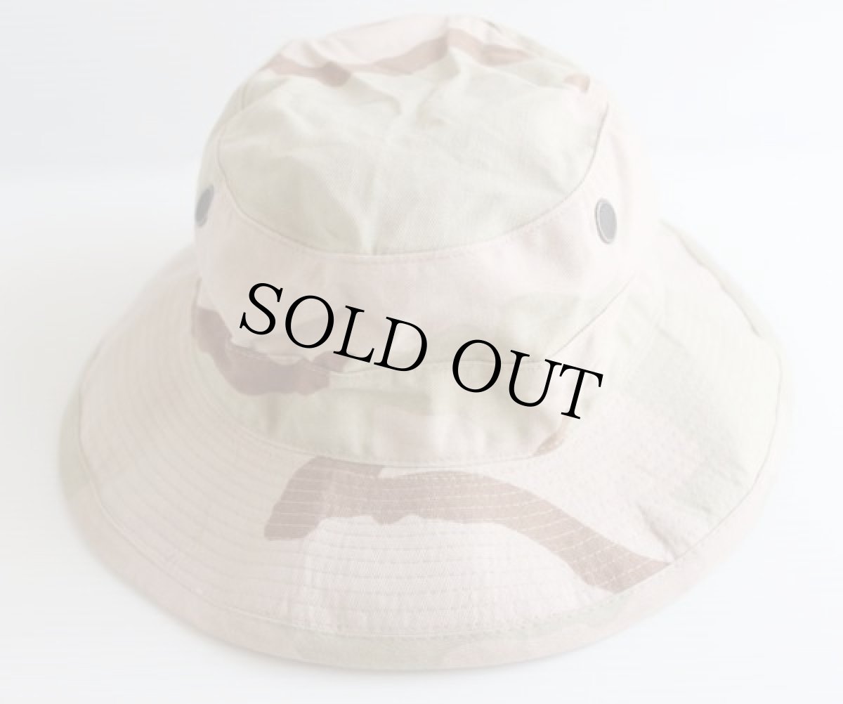 画像2: デッドストック★00s 米軍 デザートカモ ブーニーハット 7 (2)