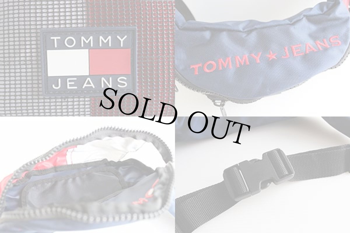 画像3: デッドストック★90s TOMMY HILFIGERトミーヒルフィガー ナイロン ウエストバッグ (3)