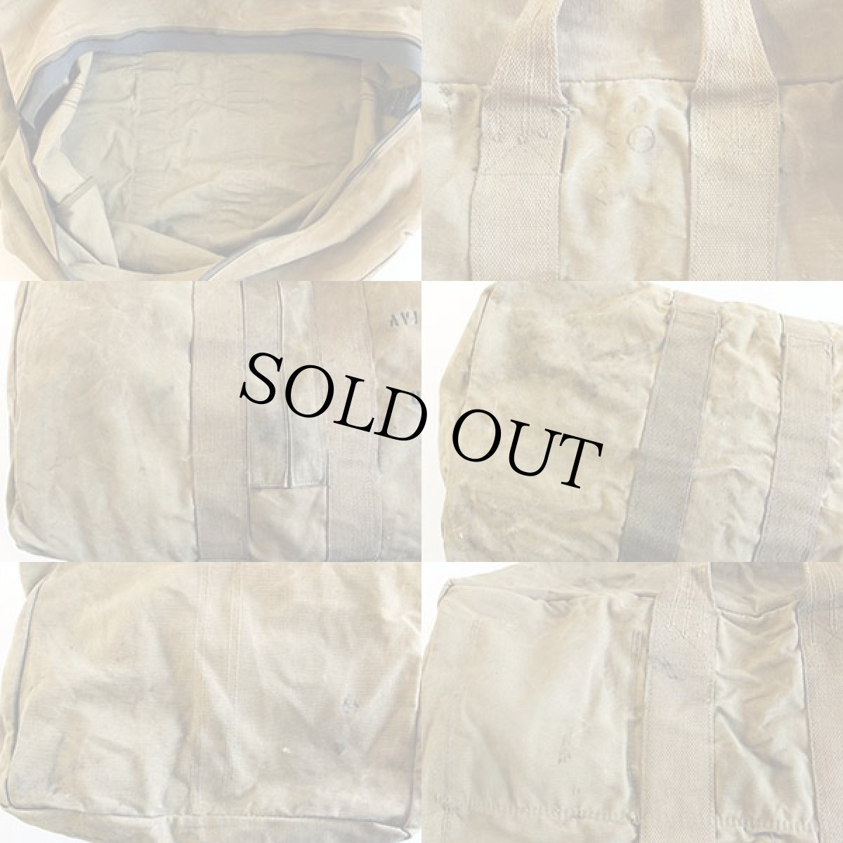 画像4: 40s 米軍 アビエイター キットバッグ (4)