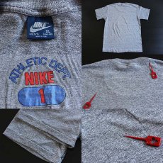 画像3: 80s USA製 NIKEナイキ Tシャツ 杢グレーXL (3)