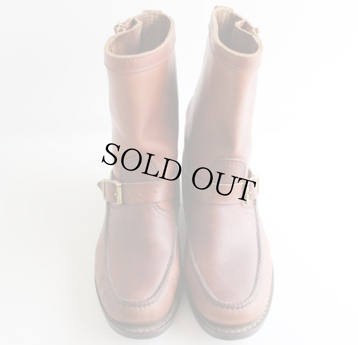 画像4: 60s USA製 UNKNOWN スネークブーツ 茶 (4)