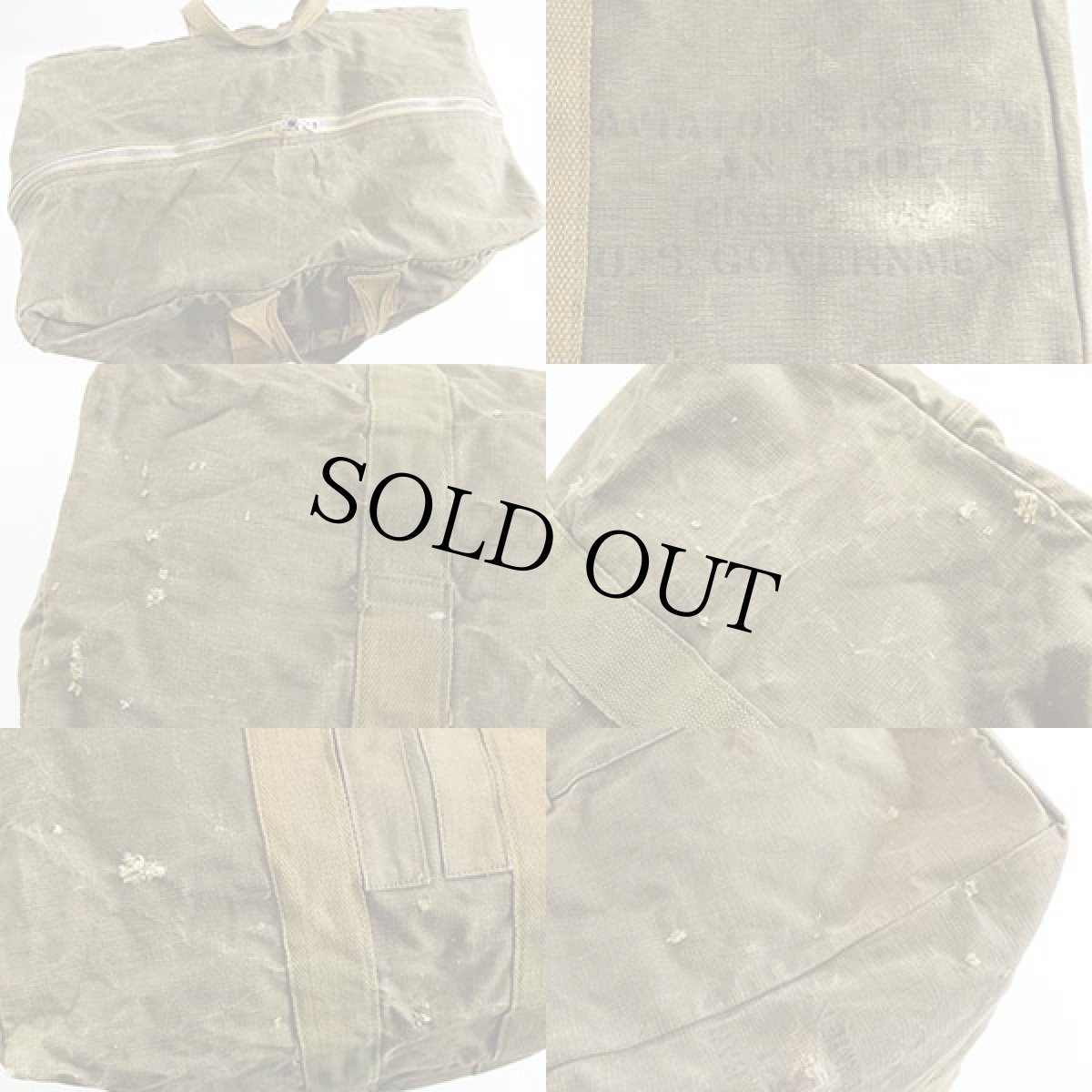 画像4: 40s 米軍 アビエイター キットバッグ (4)