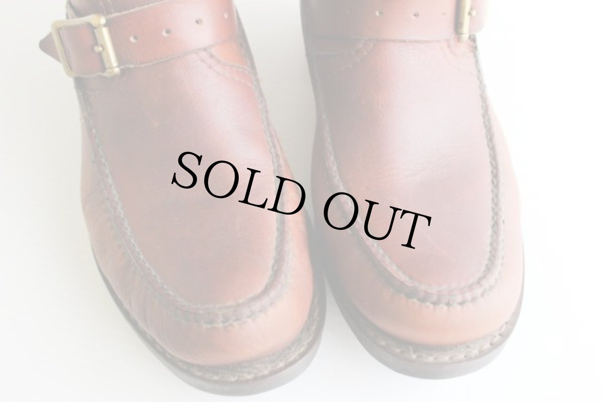 画像6: 60s USA製 UNKNOWN スネークブーツ 茶 (6)