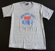 画像2: 80s USA製 NIKEナイキ Tシャツ 杢グレーXL (2)