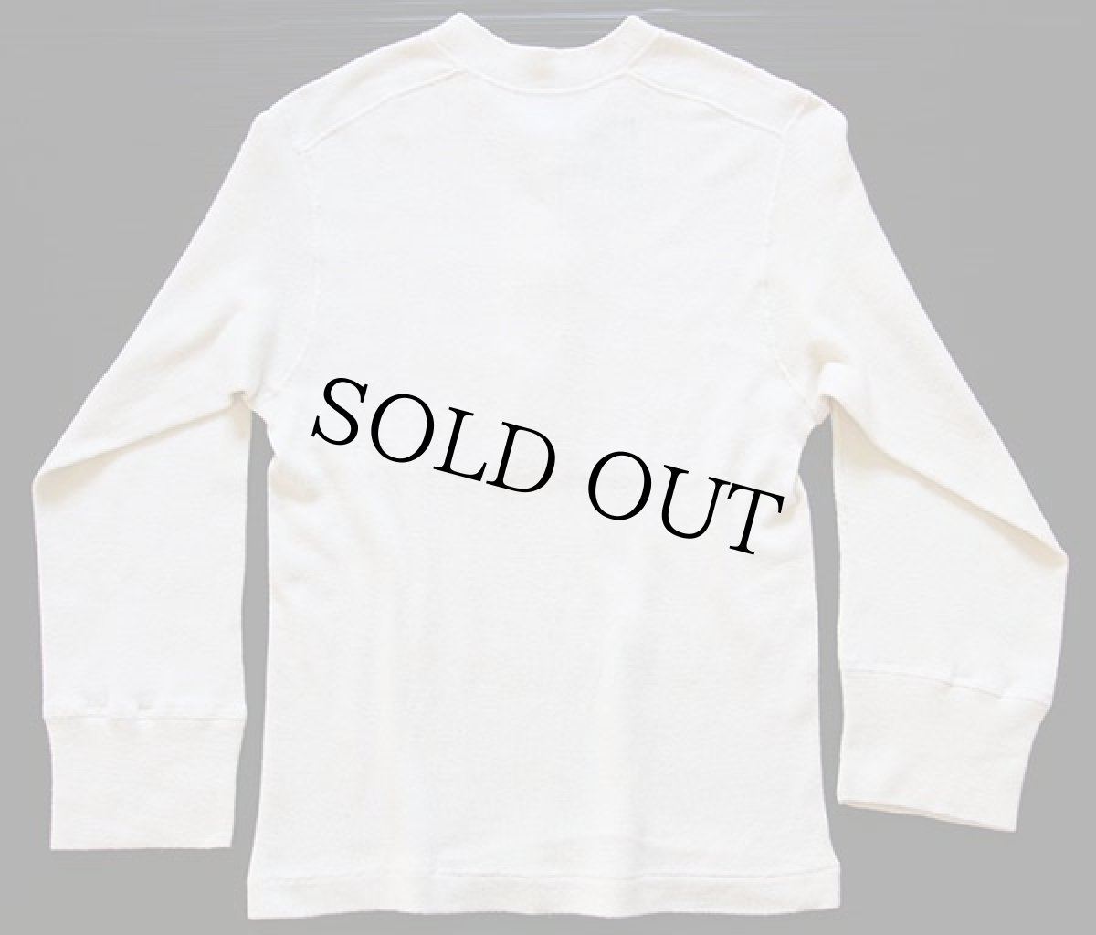 画像3: 50s 米軍 ヘンリーネック ウール×コットン アンダーシャツ (3)