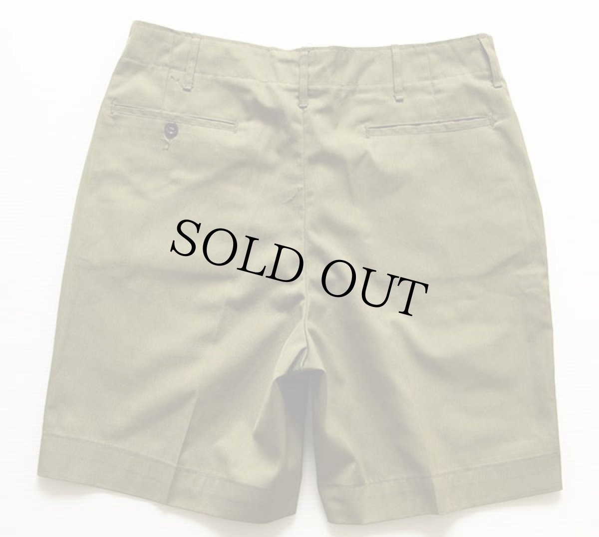 画像2: 70s BSA ボーイスカウト ショートパンツ オリーブ★ショーツ (2)