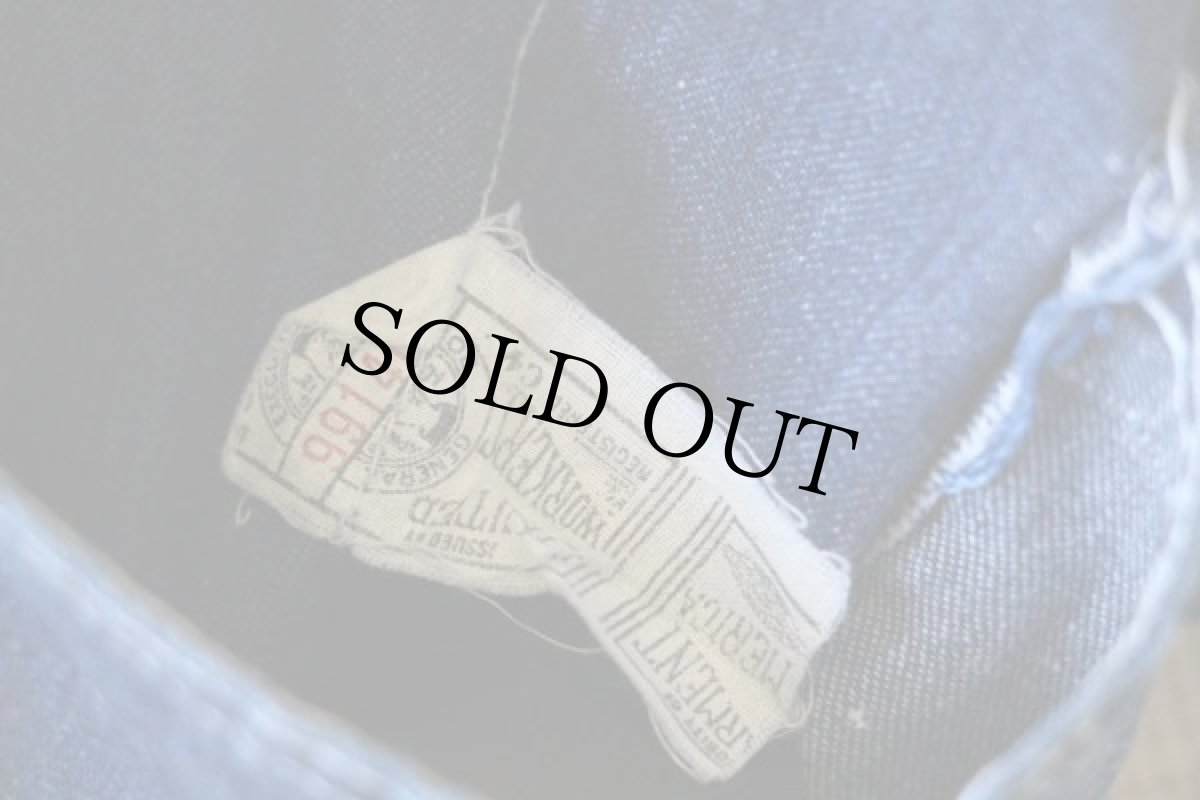 画像4: 60s USA製 Leeリー JELT DENIMジェルトデニム オーバーオール (4)