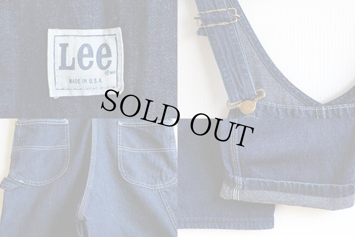 画像3: 70s USA製 Leeリー デニム オーバーオール (3)
