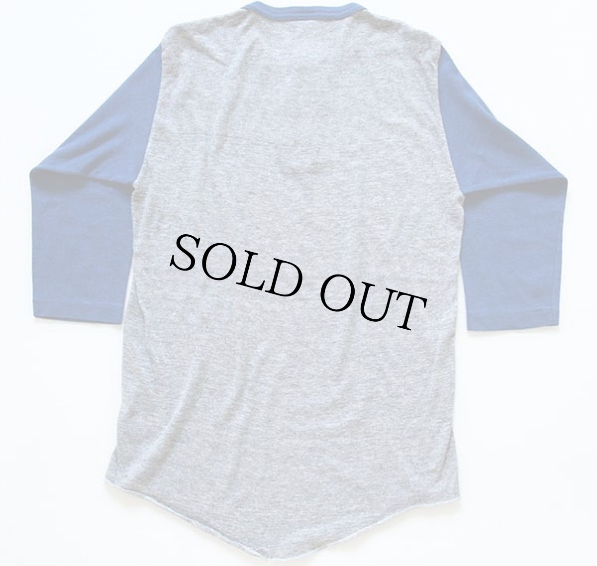 画像2: 80s USA製 DOC'S AUTOMOTIVE ヘンリーネック 七分袖 Tシャツ M (2)