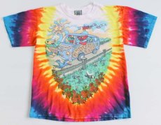 画像1: 90s グレイトフルデッド 1994 Summer Tour タイダイ染め コットン バンドTシャツ M (1)