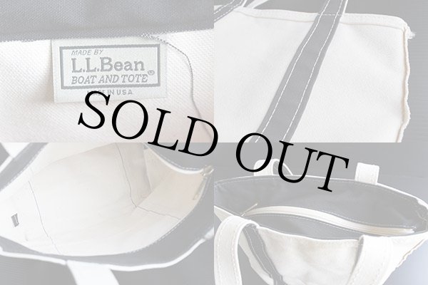 USA製 L.L.Bean BOAT AND TOTE ロングハンドル キャンバス トート