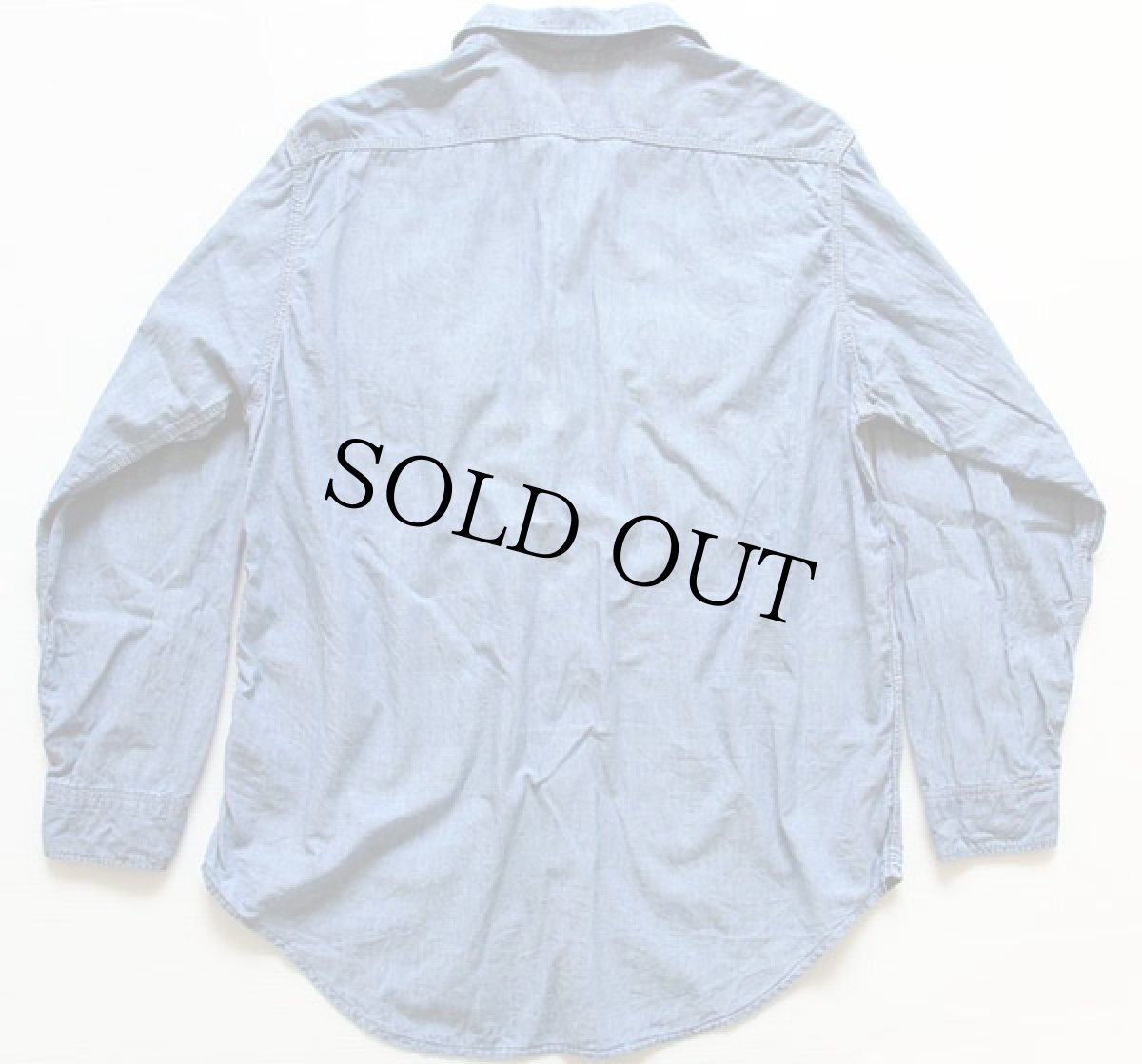 画像2: 70s BIGMACビッグマック シャンブレーシャツ (2)