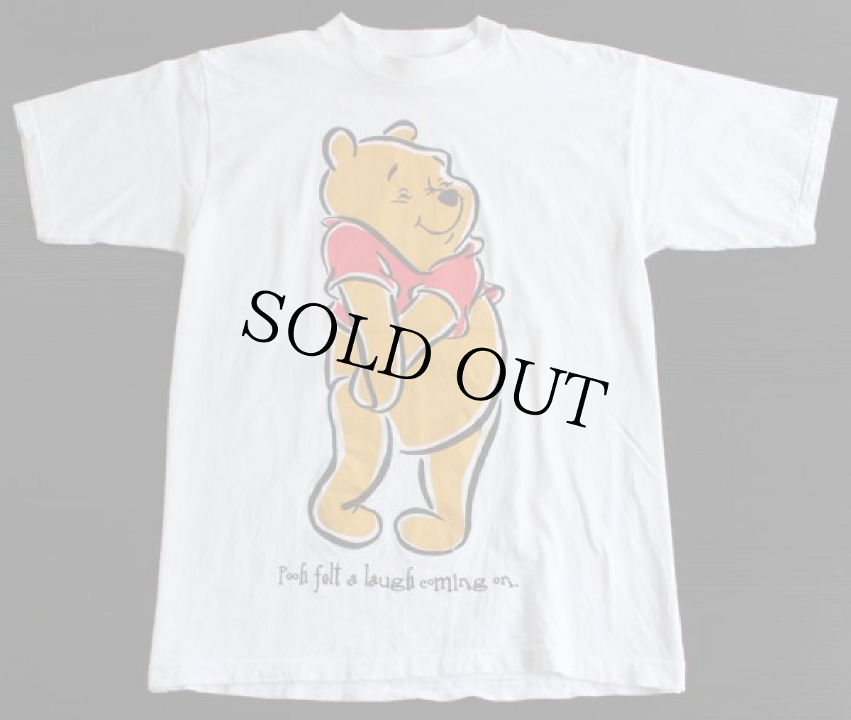 画像2: 90s USA製 Pooh クマのプーさん コットンTシャツ 白 L (2)
