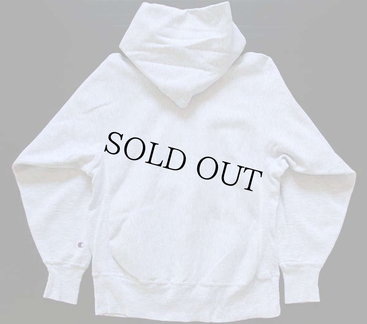 画像2: 90s メキシコ製 Championチャンピオン リバースウィーブ スウェットパーカー グレー L (2)