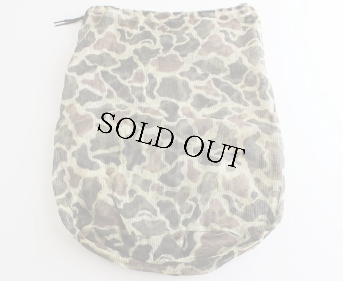 画像2: ビンテージ ダックハンターカモ メッシュバッグ (2)