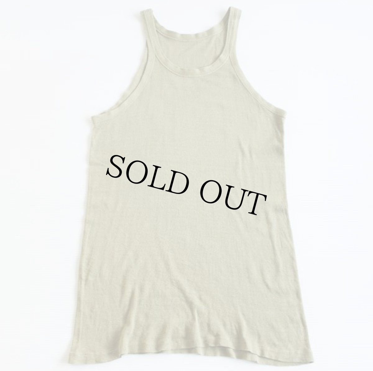 画像2: ビンテージ 米軍 タンクトップ オリーブ★B (2)