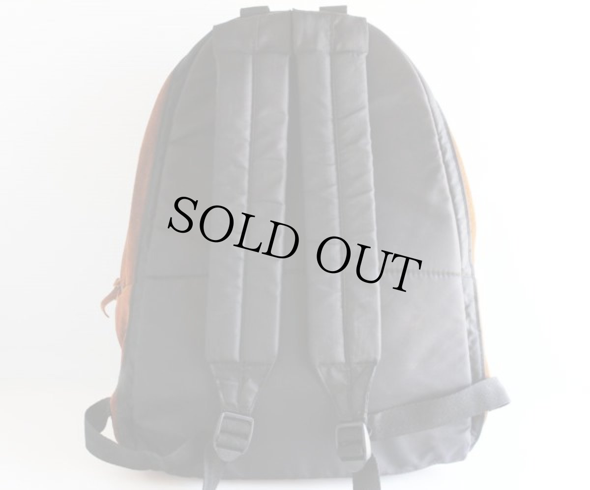 画像2: 80s USA製 EASTPAKイーストパック スエード レザー リュックサック 茶 (2)